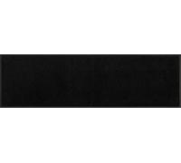 Wash+Dry Tapis de Sol, Raven Black 35x120cm, intérieur et extérieur, Lavable, Noir