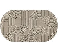 Wash+Dry Tapis de Sol, Sand Twist 50x90cm, intérieur et extérieur, Lavable