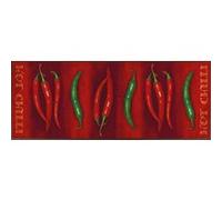 wash + dry - Tapis Hot Chilli 75x190, Rouge Rouge G