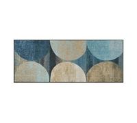 Wash+dry tapis, surface en polyamide, blue, 75 x 190 cm