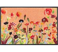 Wash+Dry Wildflowers Tapis Del Sol, Polyamide Dos : Caoutchouc Nitrile, Multicolore, 40x60cm