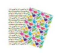 Washi Paper Papier Adhésif A4 2 Feuilles Dinosaure Et Voiture
