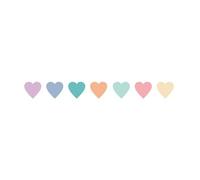 Washi Tape Candy Hearts, 15mm, Rouleau 10m