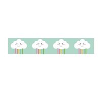 Washi Tape Happy Clouds, 15mm, Rouleau 10m