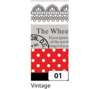 Washi Tape - Vintage - 4 x 10 m G