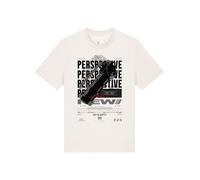 Watapparel T-Shirt ' New Perspective ' gris foncé / noir / blanc, Taille M