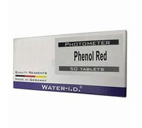 Water ID 50 Pastilles Phénol Rouge pour Tablettes PoolLAB