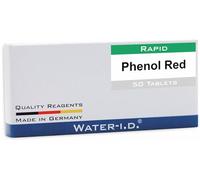 Water ID 50 Tabletten Phenol Rot für FlexiTester Tablettes