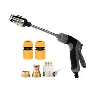 Water Pressure Washer - Nozzle Adjustable Non Slip Portable, Pressure Washer for Car Detailing, for Vehicle, Indoor Home Window Garden, Watering Cleaning Tool Set, 13,38 x 5,31 pouces