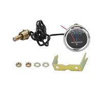 water temp gauge car,Mètre de température d'eau de voiture, jauge 38-104 de remplacement mécanique de thermomètre de température d'eau de la voiture 52mm en métal Light lumière jaune de 12V
