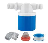 Water Trough Float Valve - 5.12 inch Automatic Tank Refiller | Adjustable Water Level Controller - Includes Filter and Fittings, ideal for Livestock, Ponds, Pools and Home Tanks