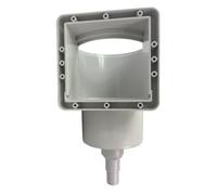 Waterclip - Ensemble skimmer + refoulement pour piscine hors sol 15x14cm