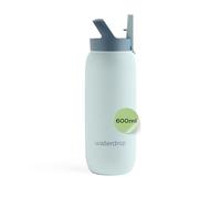 waterdrop® Gourde avec Paille 600 ml - Gourde Isotherme, Bouteille d'eau en Acier Inoxydable, 24h Froid - 12h Chaud, Anti-fuite & Résistante, Bouteille Isotherme pour Boissons Chaudes et Froides