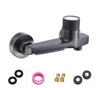 Waterfall Bathtub Faucet Wall Mount With Hand Shower(Gray) | Elegant waterfall flow, creates relaxing spa ambience, smooth water pour cascade, modern bathroom decor