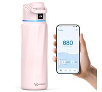 WATERH BOOST Bouteille d’eau connectée 946 ml Acier inoxydable double paroi Suivi d’hydratation Rappel LED