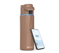WATERH Boost Bouteille d'eau intelligente avec rappel de boire de l'eau, 710 ml, en acier inoxydable sans BPA, bouteille isotherme sous vide, bouteille d'eau à large goulot avec application, cadeau