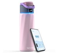 WATERH Boost Bouteille d'eau intelligente avec rappel de boire de l'eau, 710 ml, en acier inoxydable sans BPA, bouteille isotherme sous vide, bouteille d'eau à large goulot avec application, cadeau
