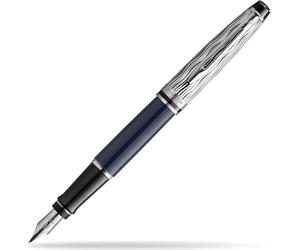 Waterman 2166426 WATERMAN Füller L'Essence du Bleu Expert DeLuxe C.C F Blau Geschenkbox
