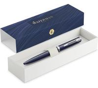 Waterman 2225468 WATERMAN Kugelschreiber IMPRESSION blauer Lack CT M Blau Geschenkbox