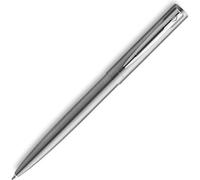 Waterman Allure Ballpoint Pen Chrome Medium Point Blue Ink Gift Box