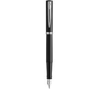 Waterman 2225497 WATERMAN Füllfederhalter IMPRESSION schwarzer Lack CT M Blau Geschenkbox