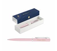 Waterman Allure Stylo avec Gravure Cadeau pour Homme Et Femme D'Inspiration De Paris Mode Personnalisé Gravé Bleu Encre Moyenne Pointe Noble par Laser - Macaron Rose, 176 × 51 30 mm, 2105227