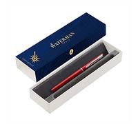 Waterman Allure Stylo avec Gravure Cadeau pour Homme Et Femme D'Inspiration De Paris Mode Personnalisé Gravé Bleu Encre Moyenne Pointe Noble Gravure par Laser - Rouge, 176 × 51 × 30 mm 2068194