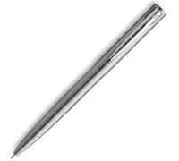 Waterman Stylo bille Allure – Chromé, pointe moyenne, encre bleue, coffret cadeau