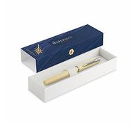 Waterman Allure Stylo plume avec Gravure Cadeau pour Homme Et Femme D'Inspiration De Paris Mode Personnalisé Gravé Bleu Encre Moyenne Pointe Noble par Laser - Citrine Jaune, 176 × 51 30 mm, 2105308