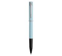 Waterman Allure stylo roller | Vernis bleu bébé mat | Pointe fine | Encre noire | Coffret cadeau