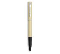 Waterman Allure stylo roller | Vernis jaune citron mat | Pointe fine | Encre noire | Coffret cadeau