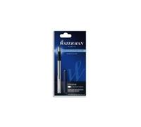 Waterman Blister Stylo Plume Graduate Chromé + 1 Cartouche Longue Bleue