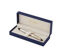 Waterman Expert Roller À Pointe Fine Attributs Dorés Acier