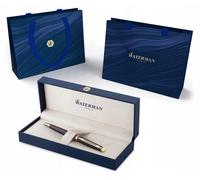 Waterman Hémisphère, Clip, Stylo à bille avec bague rétractable, Rechargeable, Bleu, 1 pièce