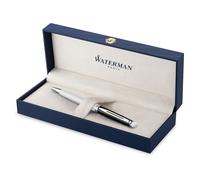 Waterman Stylo bille Hémisphère Noir et Blanc pointe 1 mm écriture moyenne