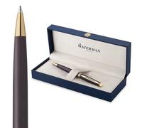 Waterman Stylo bille Hémisphère – L'édition discrète – Noir Lave – Pointe moyenne – Coffret cadeau
