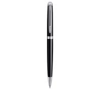 WATERMAN S0920570 Stylo à bille HÉMISPHÈRE Laque Noir Noir Encre bleue, 1 p.