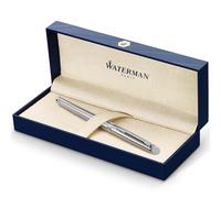 Waterman Hémisphère stylo plume | acier inoxydable avec attributs chromés | plume moyenne | coffret cadeau