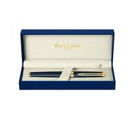 Waterman Hémisphère Stylo Plume Pointe Fine Noir Mat Attributs Dorés