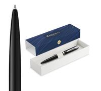 Waterman 2225498 WATERMAN Kugelschreiber IMPRESSION schwarzer Lack CT M Blau Geschenkbox
