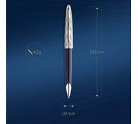 WATERMAN Kugels. L'Essence du Bleu Carène DeLuxe C.C M Blau Geschenkbox