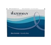 Boîte de 8 cartouches bleues effaçables grande contenance WATERMAN