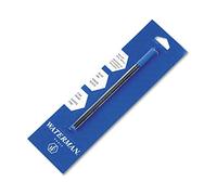 Waterman Recharge pour stylos roller à pointe fine, encre bleue (540961)
