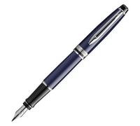 Waterman Stylo plume Expert corps bleu laqué