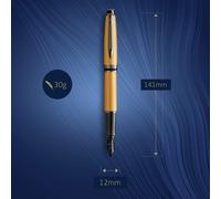 WATERMAN2119258 WATERMAN stylo plume Expert Metallic Gold Ru.C.