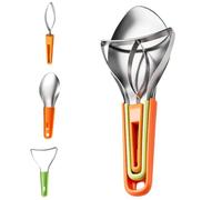 Watermelon Cutter Slicer Tool Aid, Stainless Steel Kitchen Gadgets Gear, Slicer Device with Sturdy Build, Premium Quality Fruit Accessory, Reliable Avocado Kiwi Cantaloupe Salad Home Camping Picnic