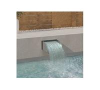Vidaxl Cascade 30x34x14 Cm Acier Inoxydable 304