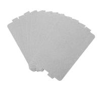 WATIIFUFU 10pièces Plaques de Mica Plaque Résistante Chaleur pour Micro-ondes Feuille Isolation Guide de Micro-ondes Accessoire