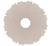 WATIIFUFU 8pièces Plaque Mica De Remplacement Pour - Lot De Couvercle De Guide Élevée La Chaleur Pour Four à Adaptable à Divers Appareils Électroménagers