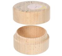 WATIIFUFU Boîte à Cheveux en Bois pour Bébé, Coffret de Rangement pour Premières Mèches, pour Conserver Souvenirs d'Enfance